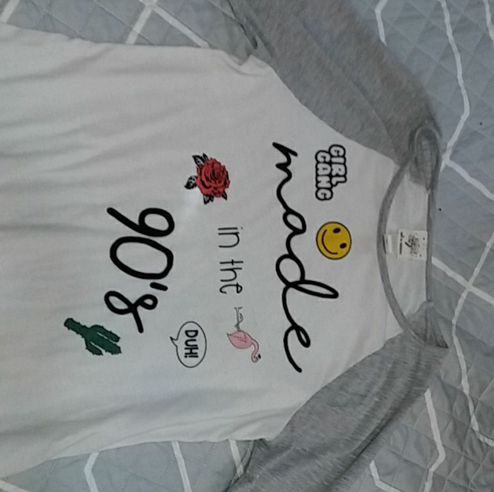 A "90's" styled shirt!